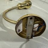 Brass flexible wall lamps, set of 2, 1960’s