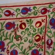 Tapis turc vintage noué à la main