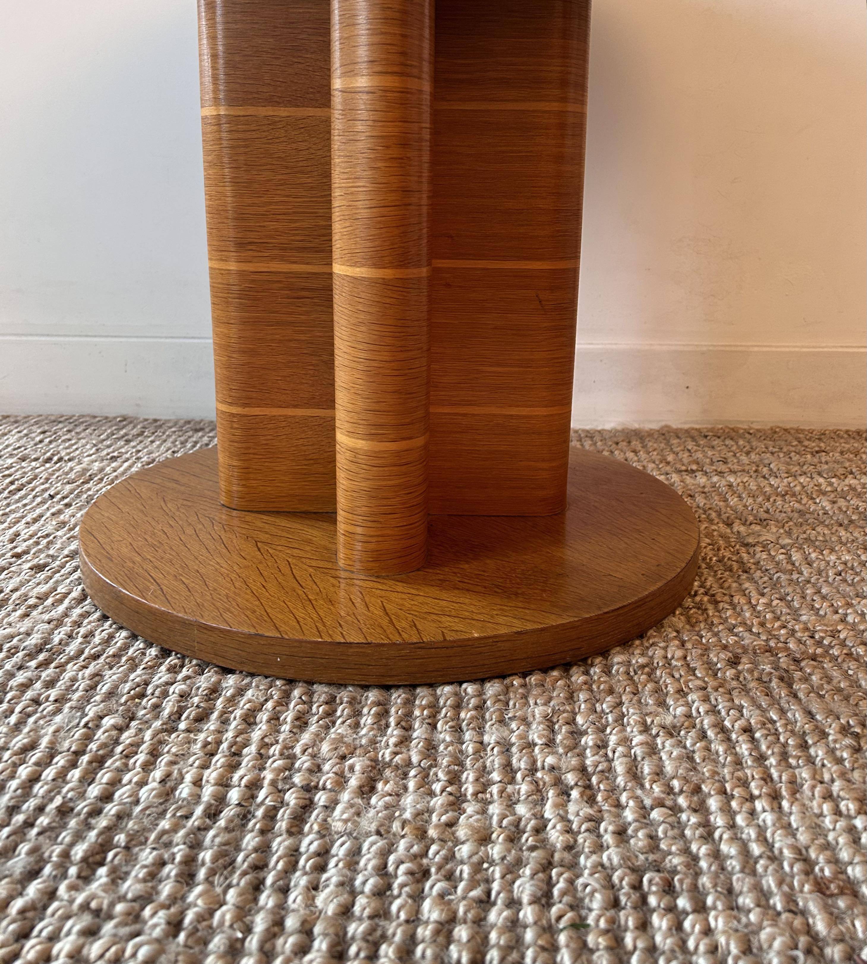 Vintage marquetry coffee table, France 1950s