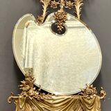 Bronze table mirror late nineteenth