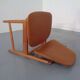 Teak and brass side chair by Arne Hovmand-Olsen for Mogens Kold, 1950s