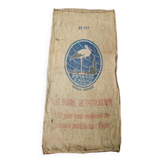 Potasse d'Alsace printed jute bag