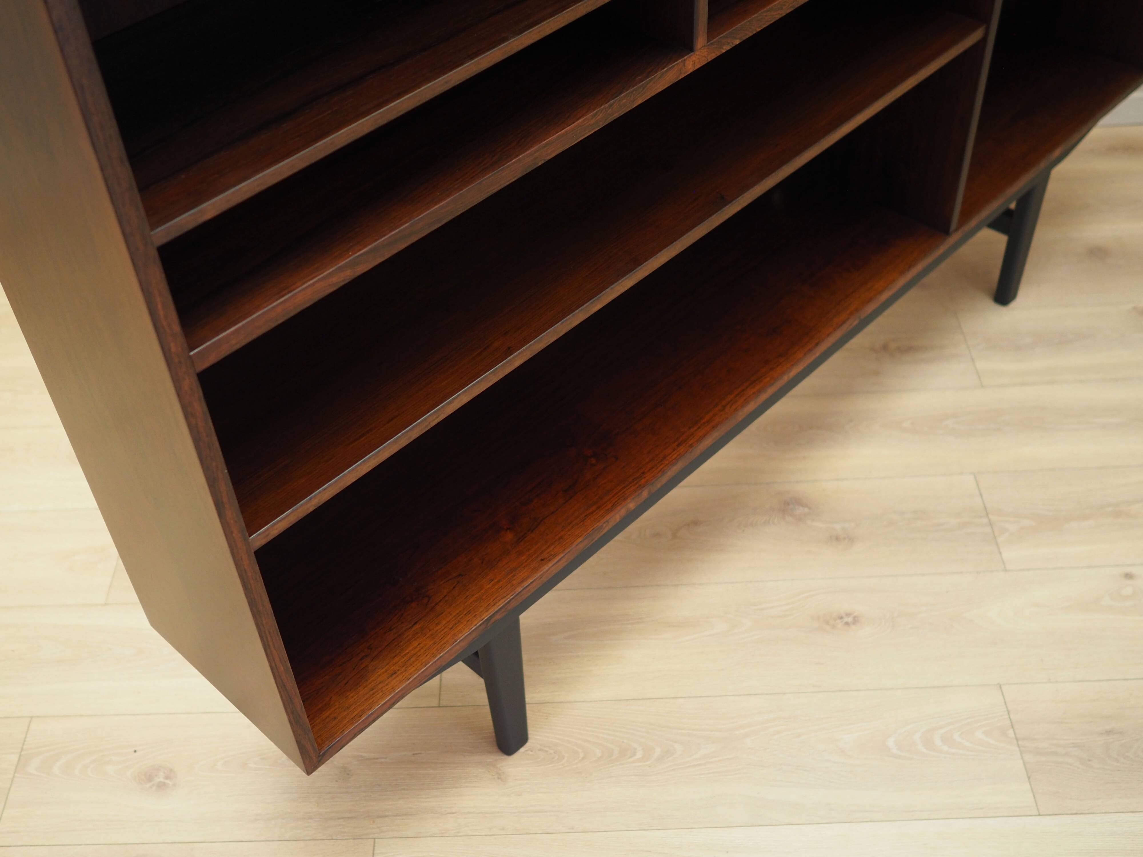 Mahogany bookcase, Danish design, 1970s, manufacturer: Omann Jun