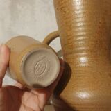 Pitcher and glass Digoin sandstone