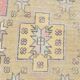 4x8 Red & Yellow Small Persian Rug, 118x270Cm SK 17615