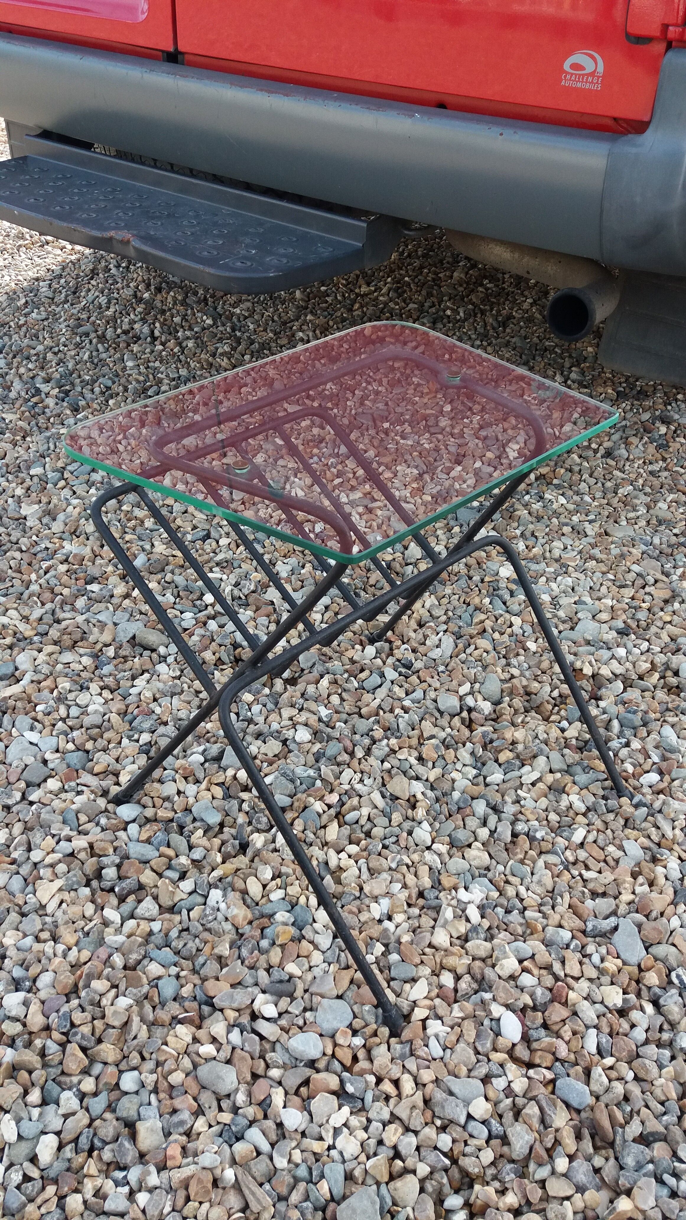 Vintage magazine holder