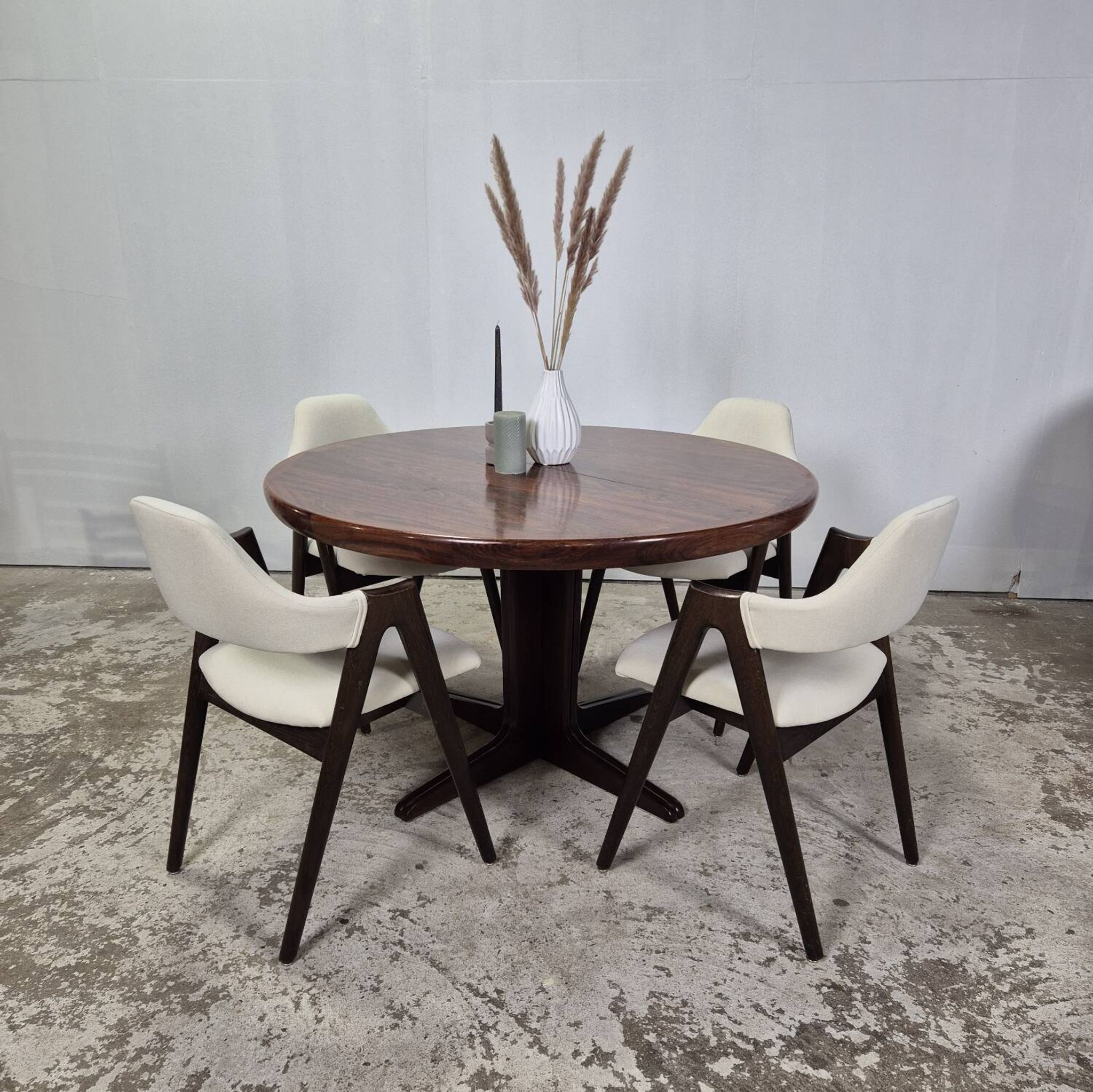 Danish vintage dining chair 'Compass Chair' by Kai Kristiansen