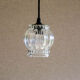 Molded glass suspension with new black cable