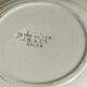 Five old plates Terre de fer from Choisy-Le-Roi HB and cie