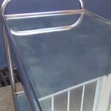 Table rolling bar chrome vintage