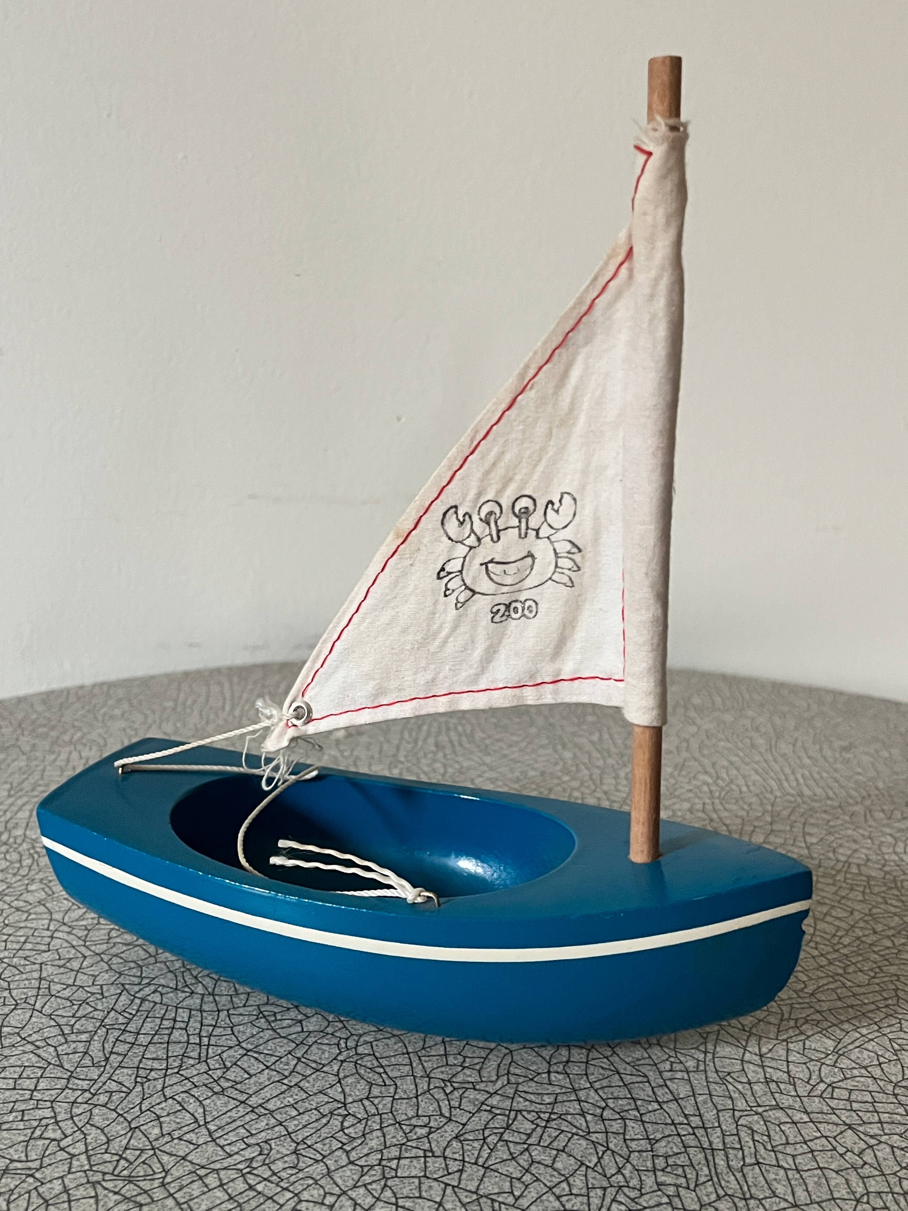 Tirot 200 basin sailboat, vintage toy.