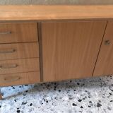 Vintage sideboard in light wood