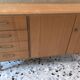 Vintage sideboard in light wood