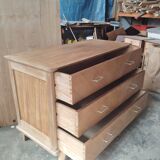 Commode pieds compas grande largeur