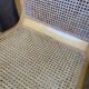 Vintage cane armchair – Pietro Olivo style / 70s-80s