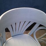 Set of 4 stools bistro in wood