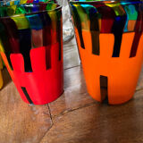 Verres  Murano/gobelets