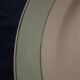 Plat rond en faïence  hbcm creil montereau modèle marlaine diam 30,5 cm