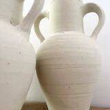 White terracotta jar