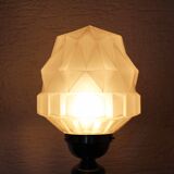 Art deco diamond shaped lamp