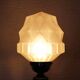 Lampe art déco forme diamant