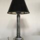 lamp column neoclassical greek revival in bronze silver years 60s