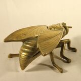 Brass "fly" ashtray