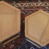 70's bamboo coffee tables