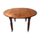Round table with antique flaps