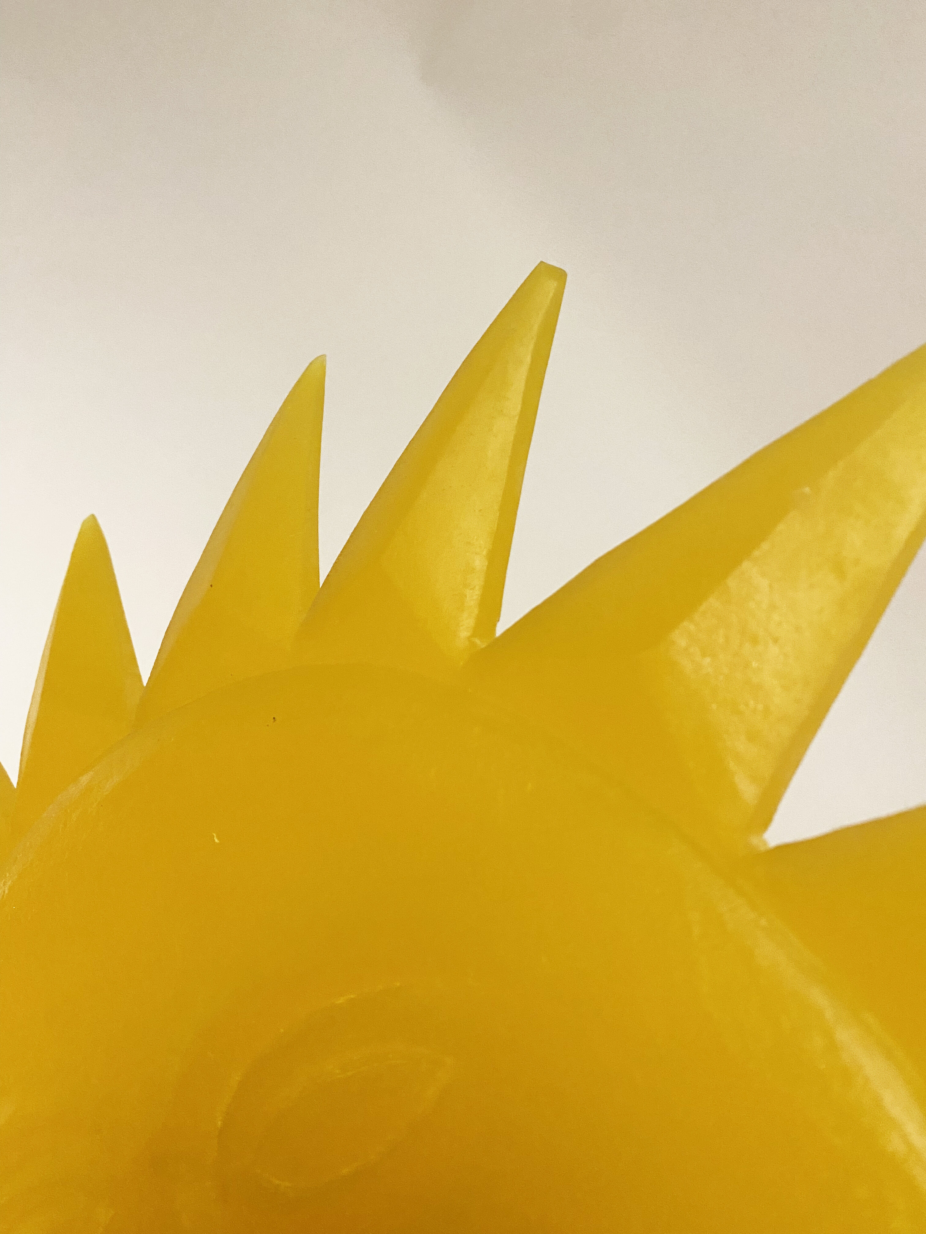 Sun wall lamp by jean-charles de castelbajac for brossier saderne & roset line, 90s.
