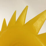 Sun wall lamp by jean-charles de castelbajac for brossier saderne & roset line, 90s.
