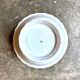 ULIM salad bowl in white and gold Limoges porcelain
