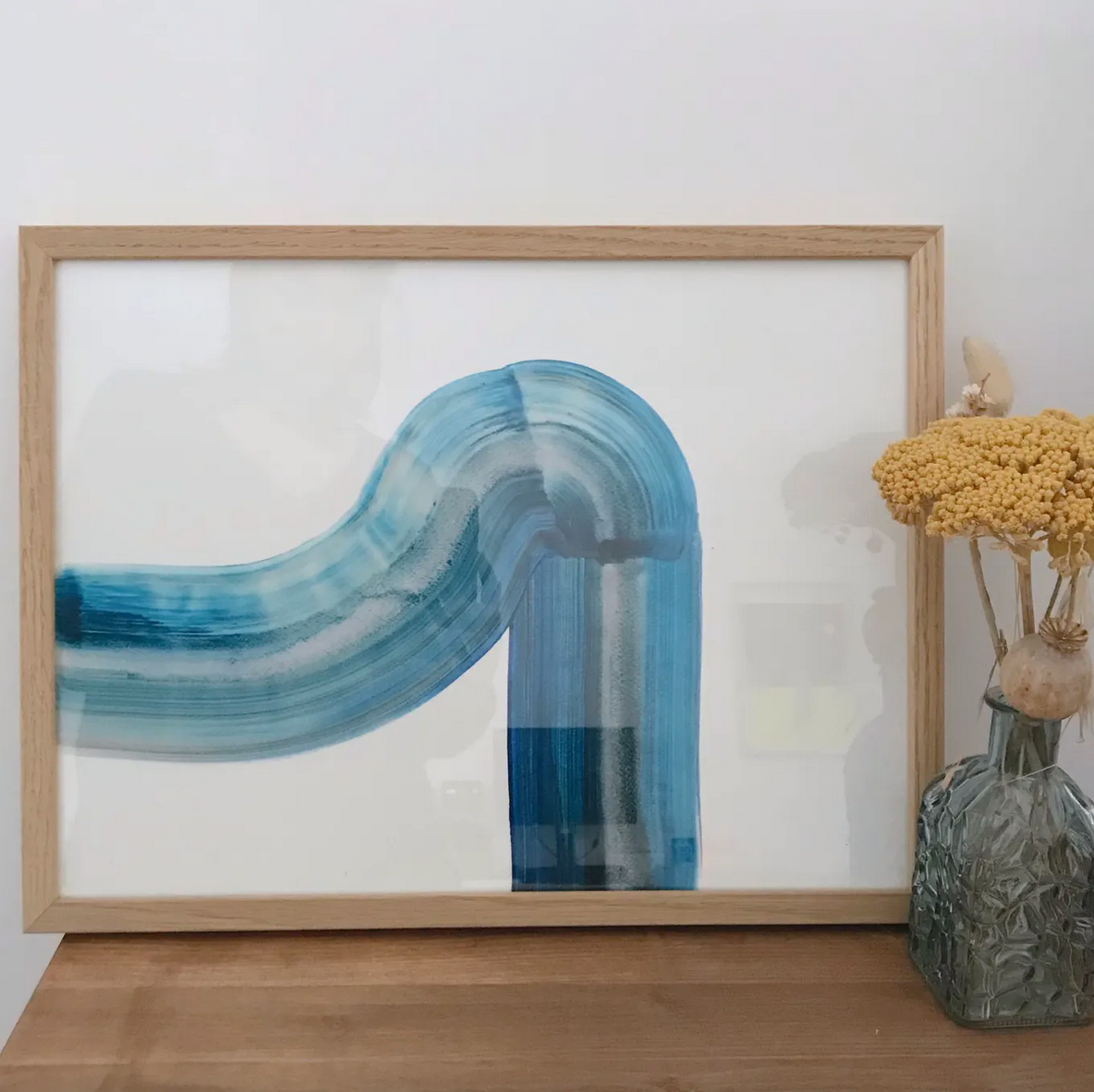 Painting on paper