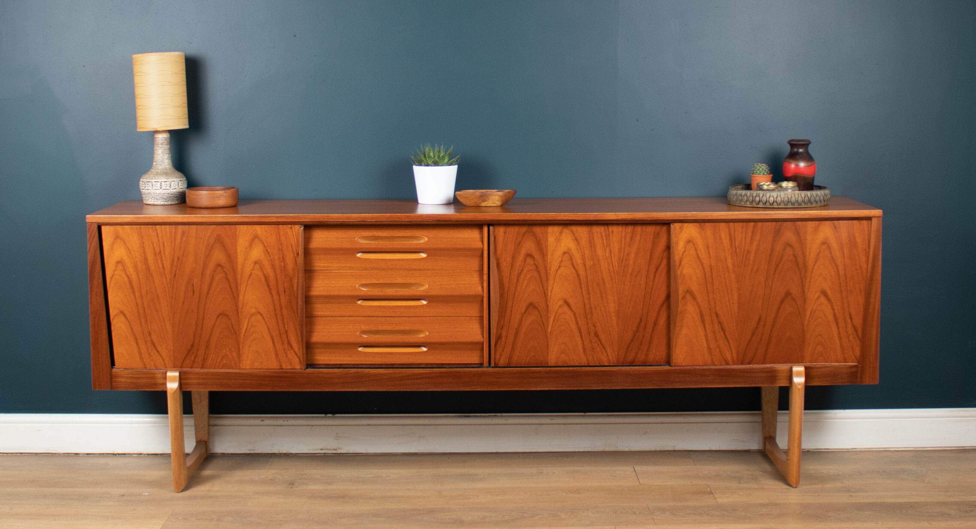 Retro 1960s Teak Sideboard By Elliots Of Newbury EON