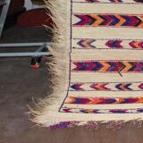 Basketry and wool carpets 114x175cm