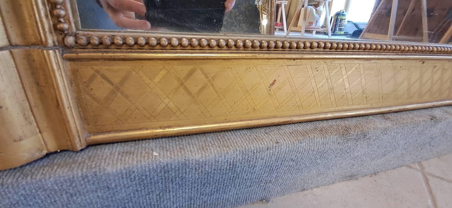 Louis Philippe period mirror 141 x 102
