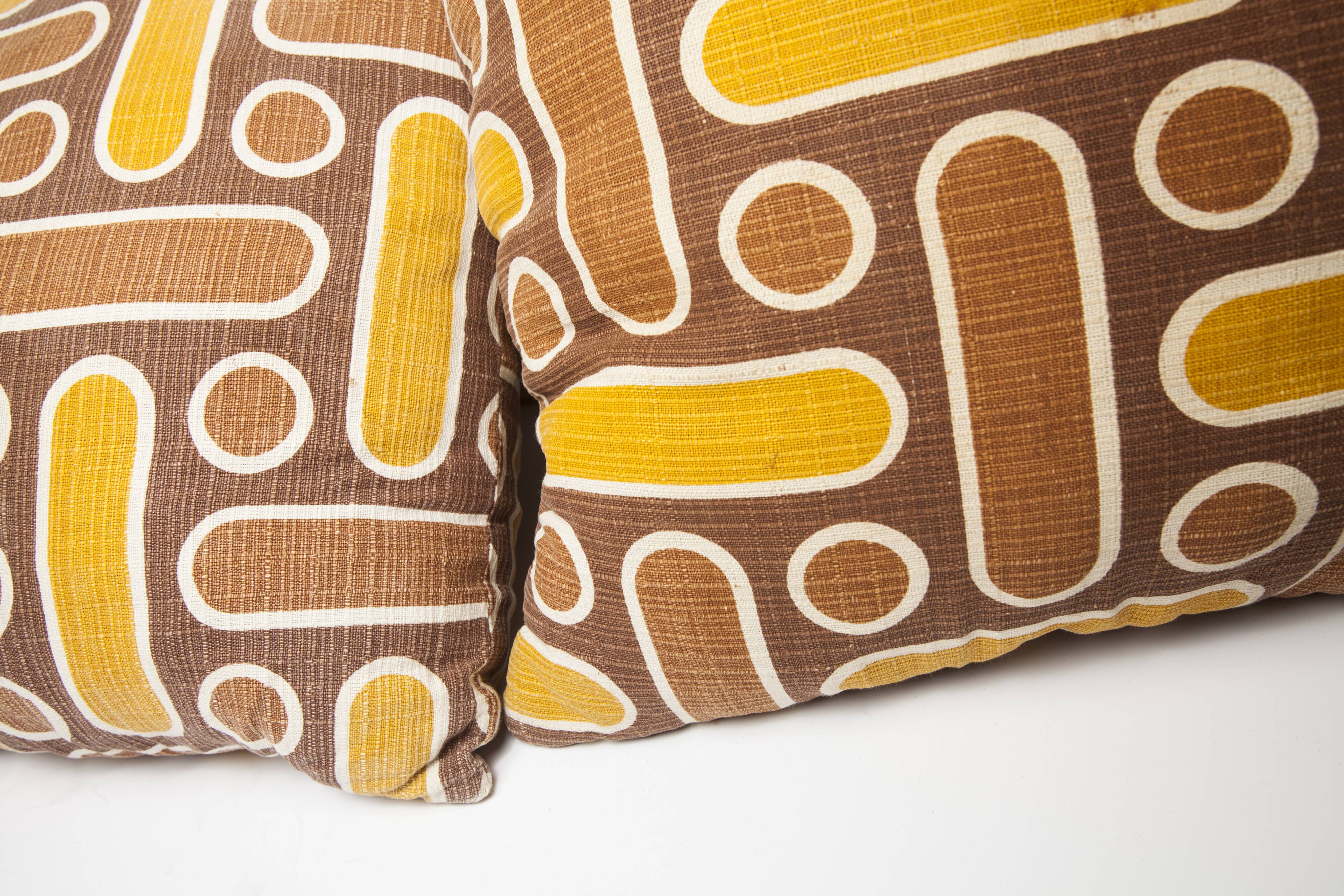 Pair of cushions 70s