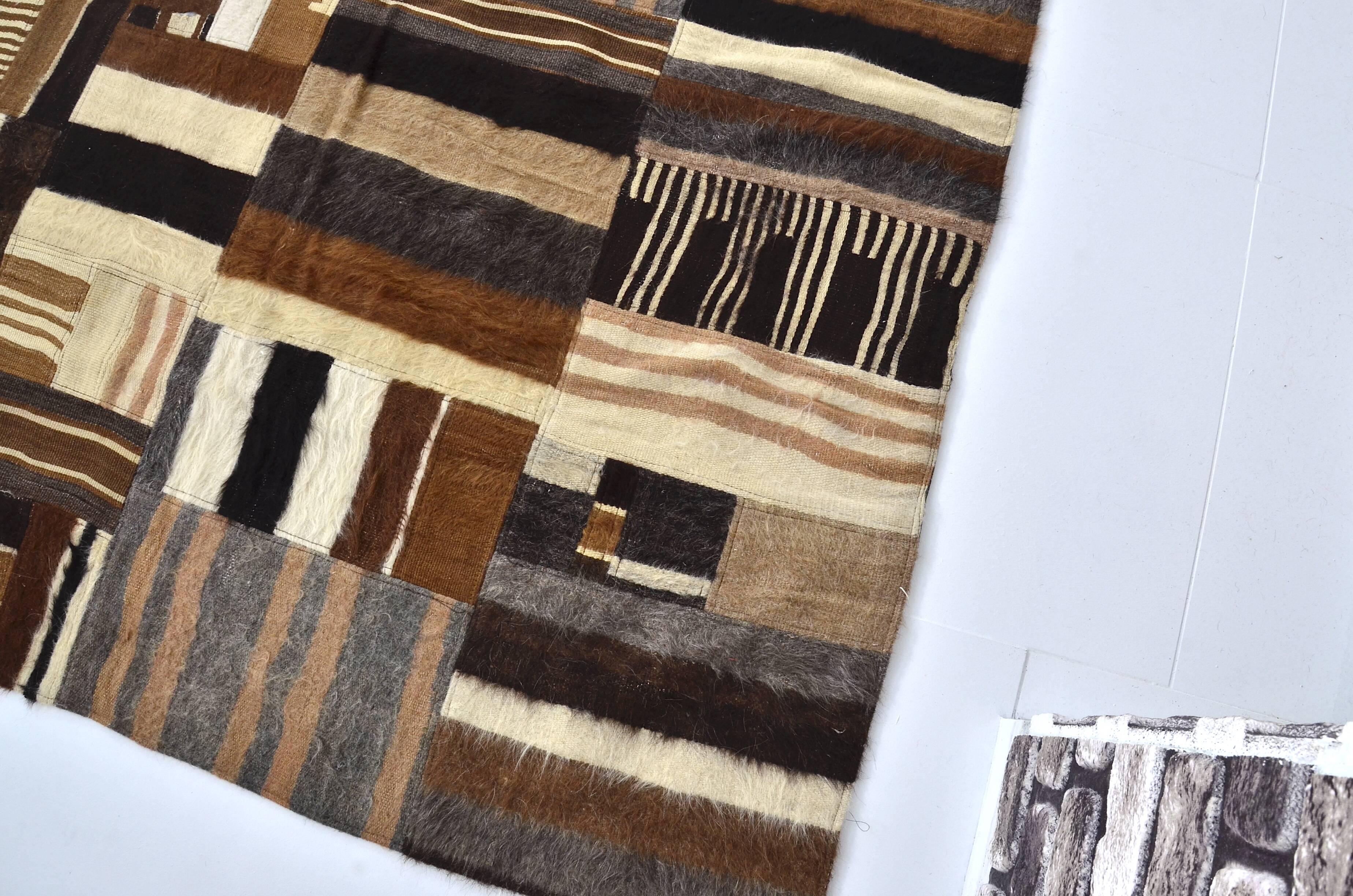 Kurdish Handmade Vintage Carpet sku 3049
