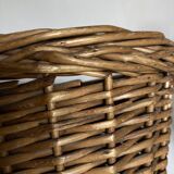 XL wicker planter from basket makers 1960