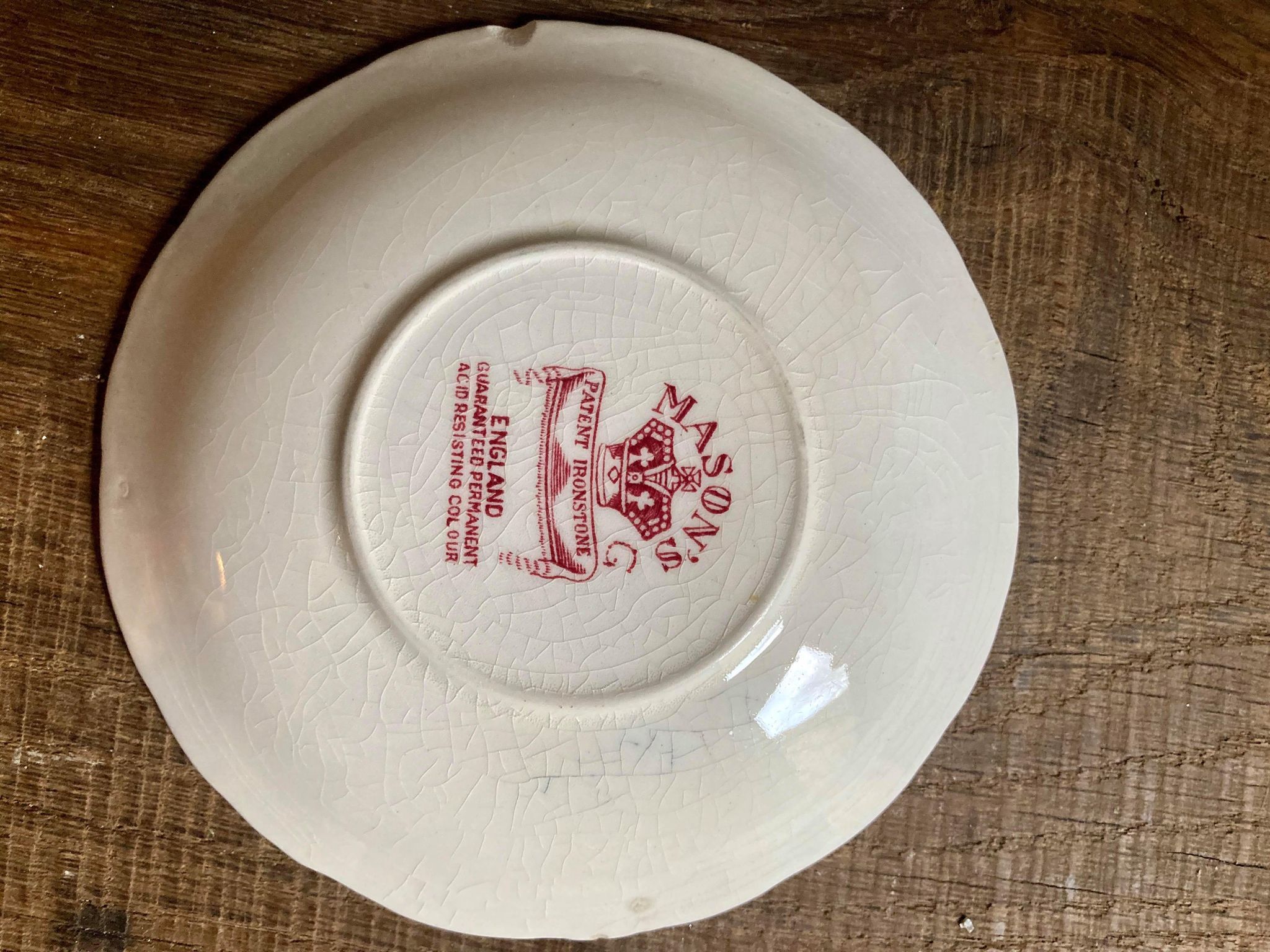 Mason's Iron Earth Saucer