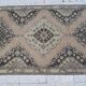 Vintage Turkish hallway rug 106x379 cm