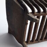 Log gate, fireplace cradle