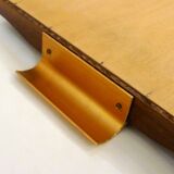 Plateau moderniste décor graphique miroir