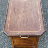 Vintage retractable tea trolley on wheels