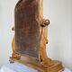 Coiffeuse de table barbière psyché Louis Philippe en noyer époque XIXe