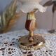 Vintage living room lamp with a granny chic atmosphere