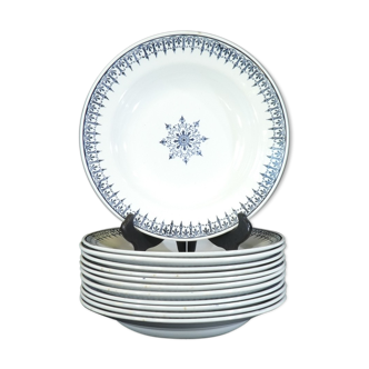 12 St-Amand plates