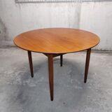 Vintage table with Girsberger teak extension