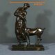 Bronze   "La Femme au Faon", Atelier Primavera – 1930
