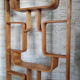 Room divider by L. Volák for Dřevopodnik Holešov, Czechoslovakia, 1960s